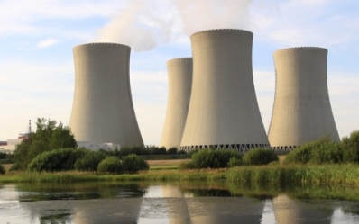 view of a nuclear power plant during the daytime